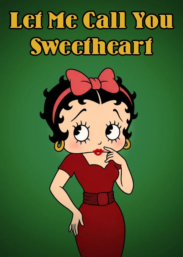 Betty Boop Let Me Call You Sweetheart (1932)