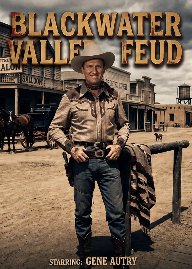 Gene Autry Blackwater Valley Feud (1950)