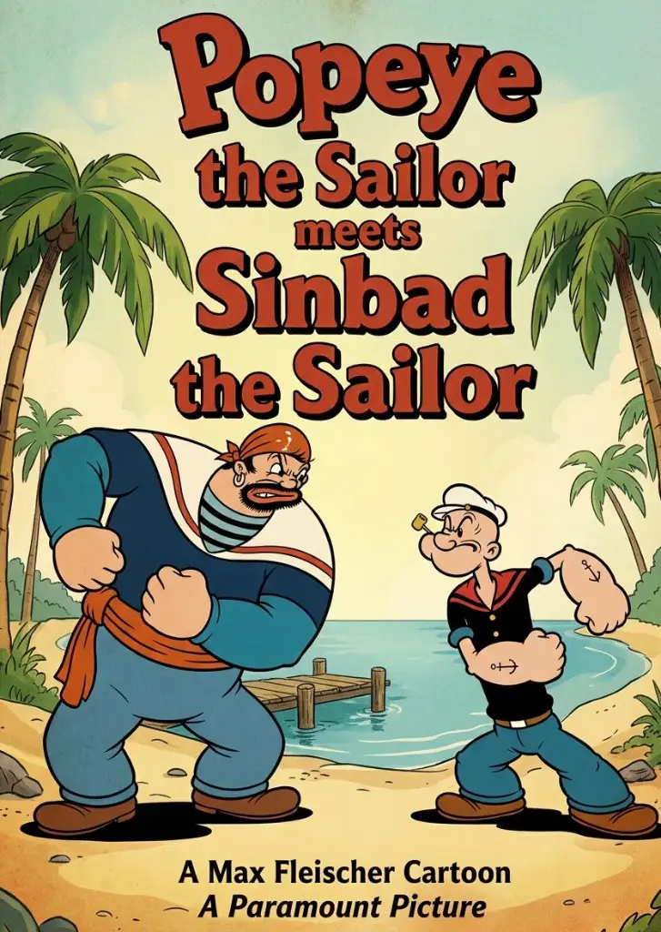Popeye the Sailor meets Sindbad The Sailor (1936)