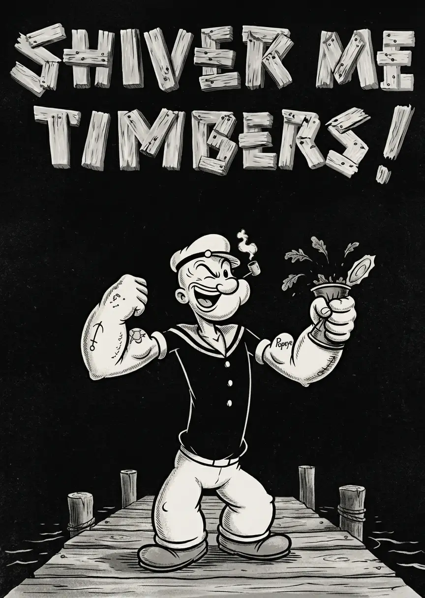 Popeye the Sailor Shiver Me Timbers (1934)
